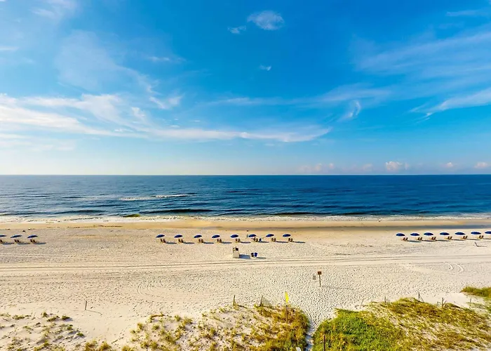 Gulf-front W Amazing View Balcony Ac & Shared Pools Hot Tubs Gym * Gulf Shores