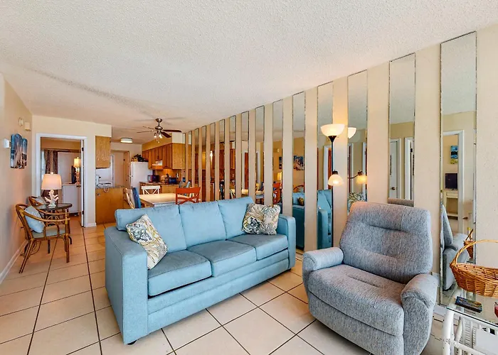 Gulf-front W Amazing View Balcony Ac & Shared Pools Hot Tubs Gym *