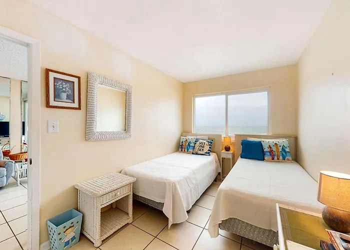 Gulf-front W Amazing View Balcony Ac & Shared Pools Hot Tubs Gym Holiday home Gulf Shores