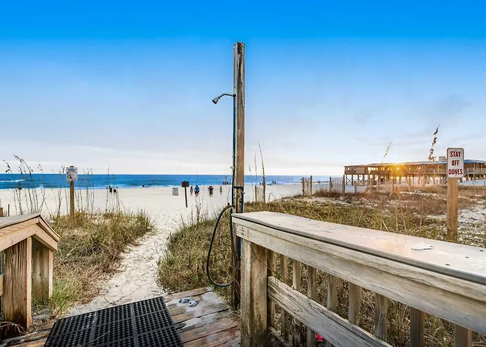 Gulf-front W Amazing View Balcony Ac & Shared Pools Hot Tubs Gym * Gulf Shores